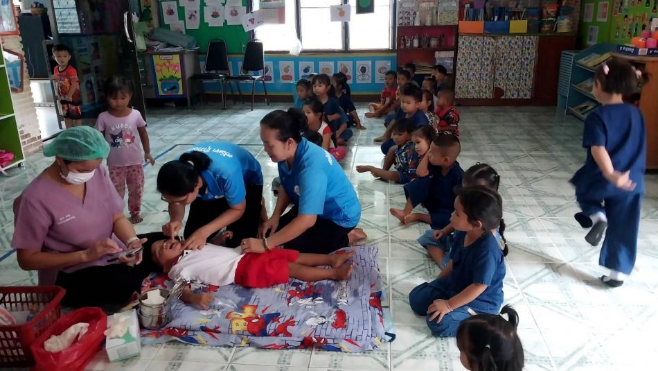 #โครงการส่งเสริมทันตกรรมสุขภาพเด็ก “ปฐมวัย ยิ้มสดใสห่างไกลฟันผุ” ประจำปีงบประมาณ 2568